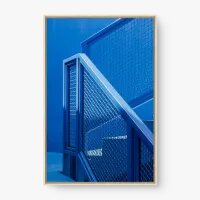 Quadro Decorativo Corrimão Metálico – Arte Industrial Moderna