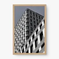 Quadro Decorativo Quina Arredondada – Arquitetura Moderna