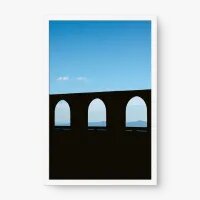 Quadro Decorativo Ponte com Arcos - Quadros de profissões