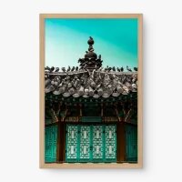 Quadro Decorativo Arquitetura Oriental – Arte Asiática Tradicional