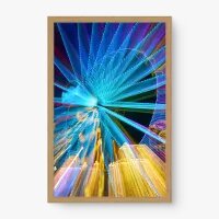 Quadro Decorativo Roda Gigante Iluminada - Quadros de profissões Quadro Decorativo Roda Gigante Iluminada - Quadros de profissões