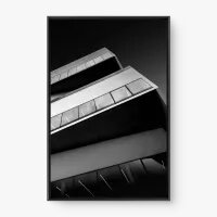 Quadro Decorativo Andares Desalinhados - Quadros de profissões Quadro Decorativo Andares Desalinhados - Quadros de profissões
