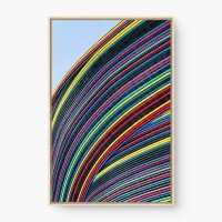 Quadro Decorativo Fios Elétricos Coloridos - Quadros de profissões Quadro Decorativo Fios Elétricos Coloridos - Quadros de profissões