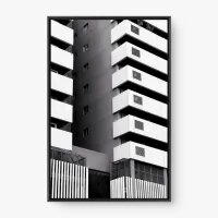 Quadro Decorativo Prédio Residencial - Quadros de profissões Quadro Decorativo Prédio Residencial - Quadros de profissões