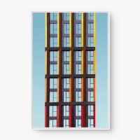 Quadro Decorativo Fachada Tijolinhos - Quadros de profissões