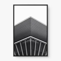 Quadro Decorativo Estrutura Simétrica - Quadros de profissões Quadro Decorativo Estrutura Simétrica - Quadros de profissões