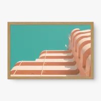 Quadro Decorativo Fachada de Azulejos - Quadros de profissões Quadro Decorativo Fachada de Azulejos - Quadros de profissões