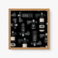 Quadro Decorativo Câmeras Profissionais - Quadros de profissões Quadro Decorativo Câmeras Profissionais - Quadros de profissões