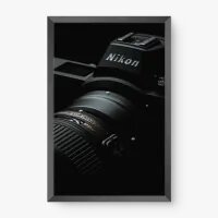 Quadro Decorativo Câmera Nikon II - Quadros de profissões Quadro Decorativo Câmera Nikon II - Quadros de profissões