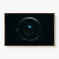 Quadro Decorativo Lente SLR – Arte Fotográfica Moderna