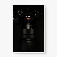 Quadro Decorativo Sony SteadyShot – Arte Fotográfica Moderna