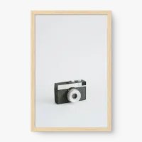 Quadro Decorativo Câmera Lomo Smena 8M – Vintage Minimalista