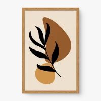 Quadro Decorativo Sketch Galho – Arte Minimalista Natural