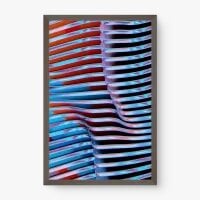 Quadro Decorativo Abstrato Ondas Metalizadas - Loja de quadros Abstratos Quadro Decorativo Abstrato Ondas Metalizadas - Loja de quadros Abstratos