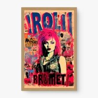 Quadro Decorativo Street Art Pôster - Quadros de street art Quadro Decorativo Street Art Pôster - Quadros de street art