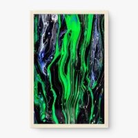 Quadro Decorativo Abstrato Pour Art V - Loja de quadros Abstratos