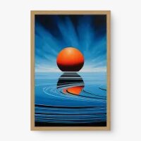 Quadro Decorativo Corpo Dágua - Quadros surrealistas