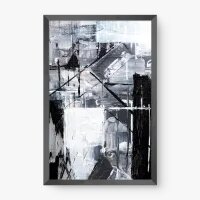 Quadro Decorativo Abstrato Tela Pintada VI - Loja de quadros Abstratos