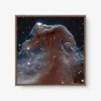 Quadro Decorativo Nebulosa Cabeça de Cavalo – Arte Cósmica e Universo