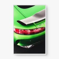 Quadro Decorativo Diabo Verde | Arte Automotiva Quadrart