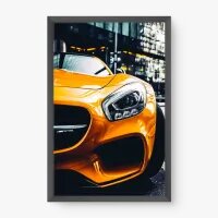 Quadro Decorativo Mercedes-Benz AMG GTR | Arte Automotiva