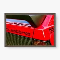 Quadro Decorativo Audi Sport Quattro – Arte Automotiva Esportiva