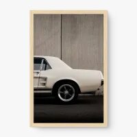 Quadro Decorativo Ford Mustang 1967 – Ícone do Automobilismo Americano