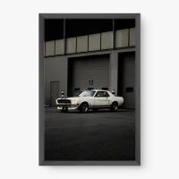 Quadro Decorativo Mustang Coupé 1967 – Clássico Americano em Arte