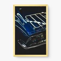 Quadro Decorativo Chevrolet Corvette Stingray Targa 1973 – Clássico Americano