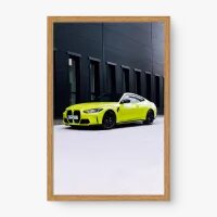 Quadro Decorativo BMW M4 – Esportividade e Design Alemão