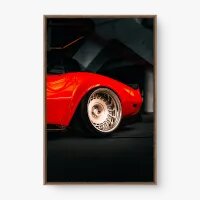 Quadro Decorativo Corvette C3 Render – Clássico Americano Reimaginado