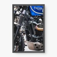 Quadro Decorativo Triumph Motorcycles | Arte Retrô – Quadrart
