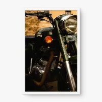 Quadro Decorativo Moto Royal Enfield | Arte Automotiva – Quadrart