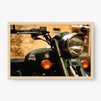 Quadro Decorativo Moto Royal Enfield Vintage | Arte Automotiva – Quadrart