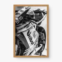 Quadro Decorativo Moto PB | Arte Automotiva Moderna – Quadrart