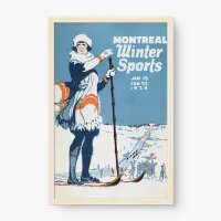 Quadro Decorativo Pôster Esportes de Inverno Vintage | Arte Retrô – Quadrart Quadro Decorativo Pôster Esportes de Inverno Vintage | Arte Retrô – Quadrart