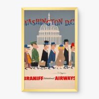 Quadro Decorativo Washington Vintage | Arte Retrô – Quadrart Quadro Decorativo Washington Vintage | Arte Retrô – Quadrart
