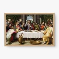 Quadro Decorativo A Última Ceia – Arte Religiosa Clássica e Fé Cristã