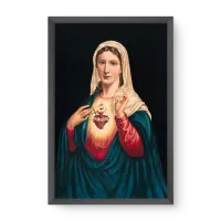 Quadro Decorativo Sagrado Coração de Maria – Arte Religiosa e Devoção