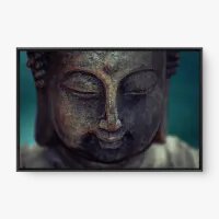 Quadro Decorativo Foco no Buda – Arte Zen e Minimalista