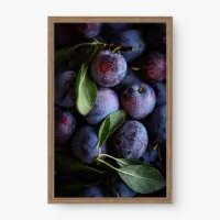 Quadro Decorativo Ameixas – Arte Gourmet Natural