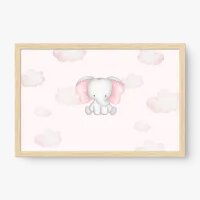 Quadro Decorativo Elefantinho – Quadro Infantil Elefante