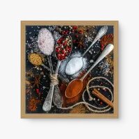 Quadro Decorativo Sabores Especiais – Arte Gourmet Vibrante