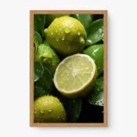 Quadro Decorativo Limões - Quadros de alimentos Quadro Decorativo Limões - Quadros de alimentos