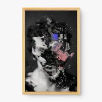 Quadro Decorativo Abstrato Distorção