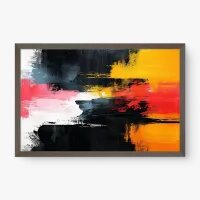 Quadro Decorativo Abstrato Colorful IV - Loja de Quadros