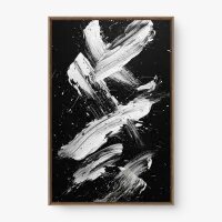 Quadro Decorativo Abstrato  Contraste