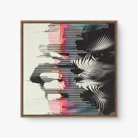 Quadro Decorativo Abstrato Listras Sonoras