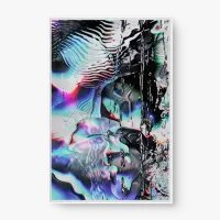 Quadro Decorativo Abstrato Fluxo Holográfico Quadro Decorativo Abstrato Fluxo Holográfico