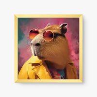 Quadro Decorativo Capivara Modelo - Quadros de animais Quadro Decorativo Capivara Modelo - Quadros de animais